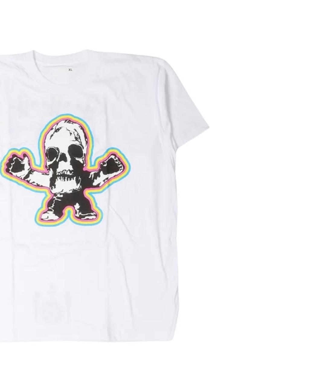 CHROME HEARTS Белая хлопковая футболка, фото 4