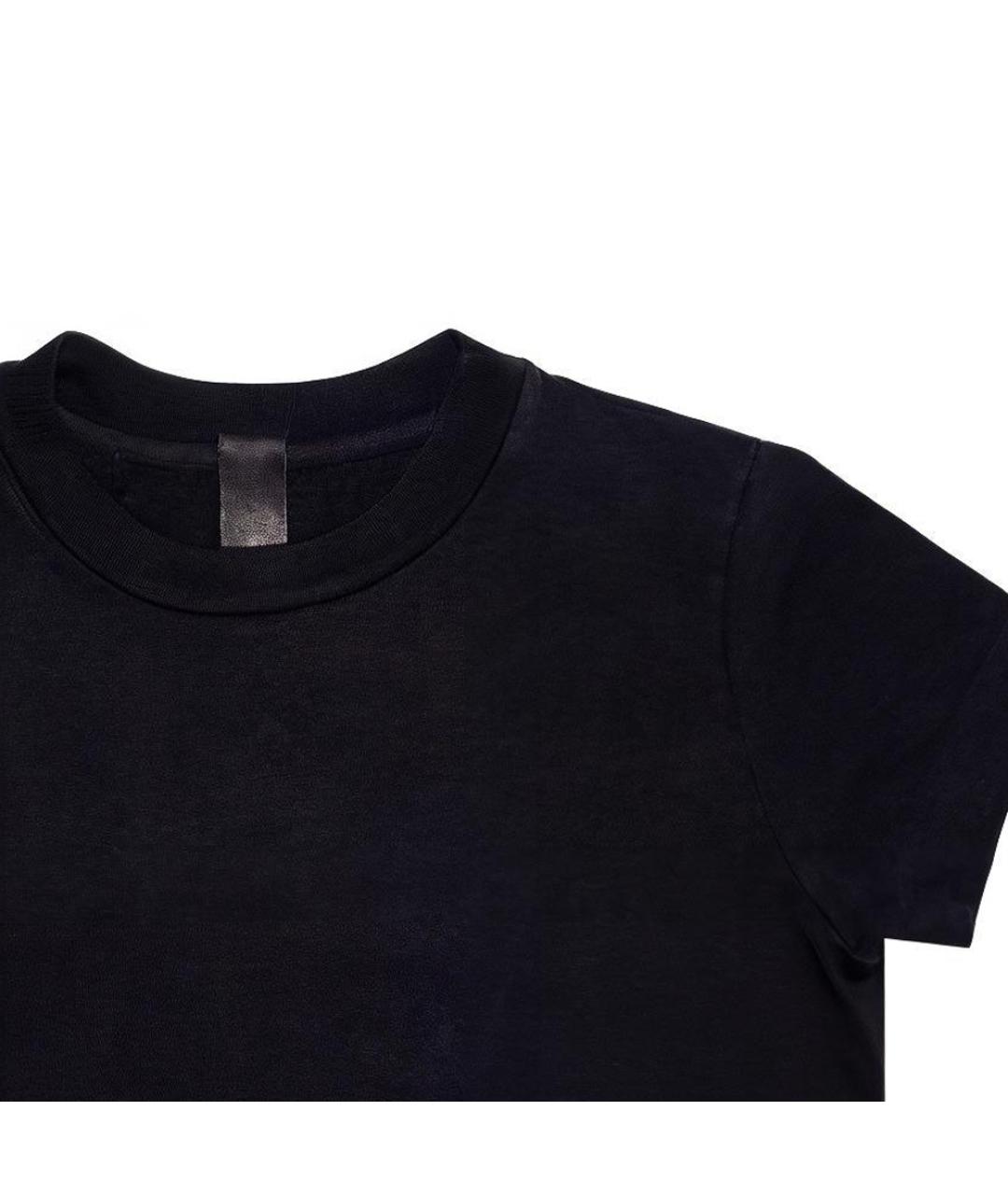 CHROME HEARTS Черная хлопковая футболка, фото 6