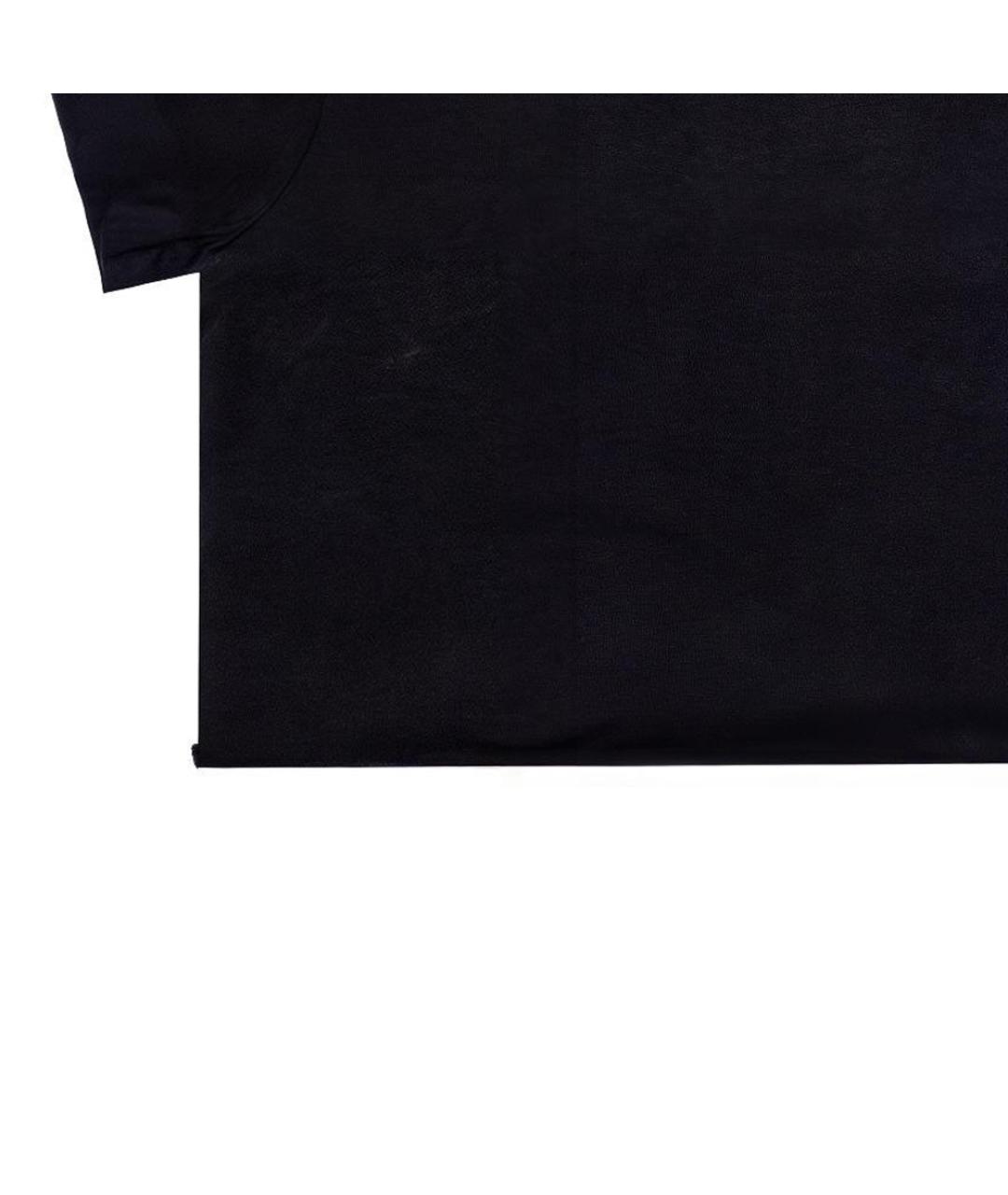 CHROME HEARTS Черная хлопковая футболка, фото 4