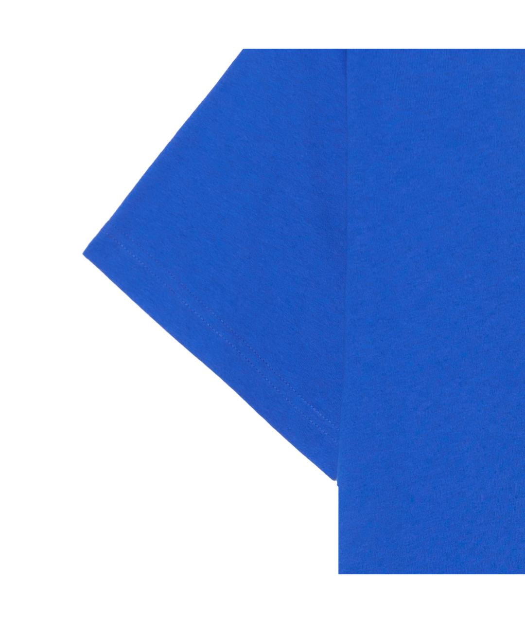 CHROME HEARTS Синяя хлопковая футболка, фото 5