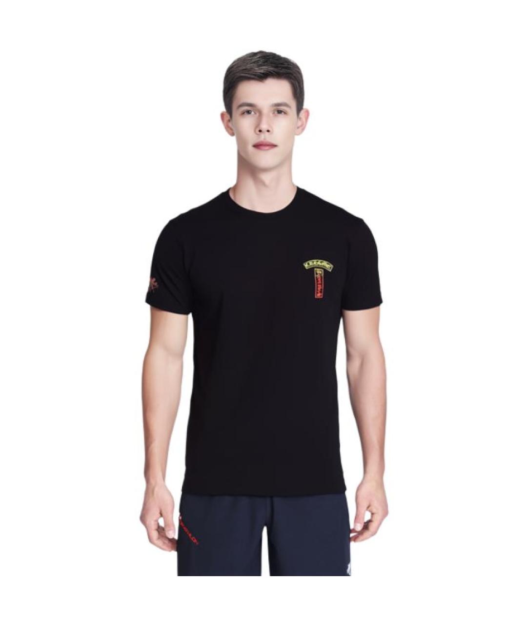 CHROME HEARTS Черная хлопковая футболка, фото 3