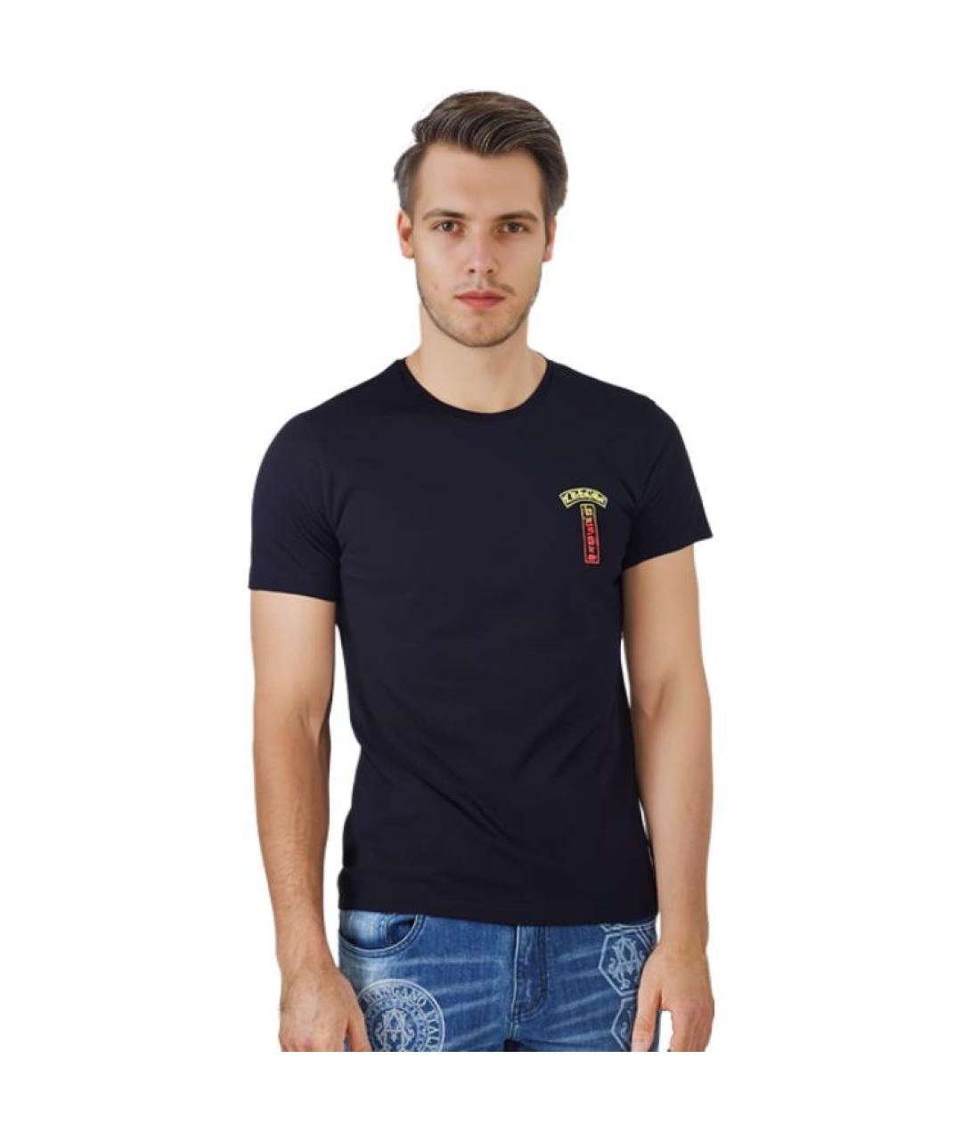 CHROME HEARTS Черная хлопковая футболка, фото 4