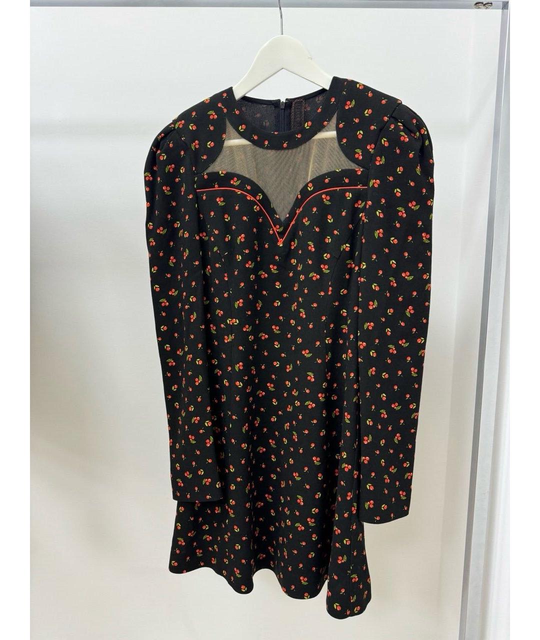 ULYANA SERGEENKO Черное повседневное платье, фото 2