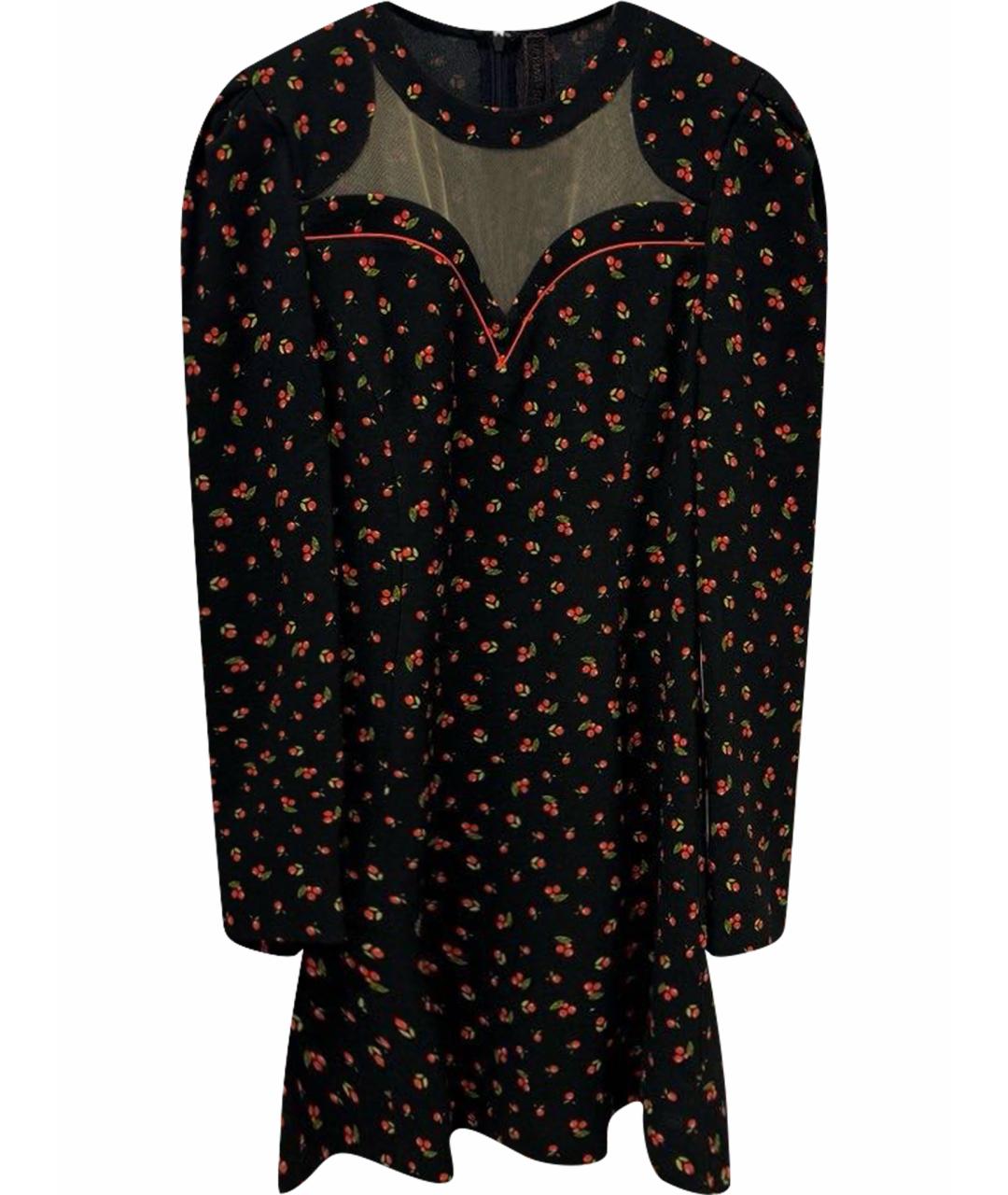 ULYANA SERGEENKO Черное повседневное платье, фото 1