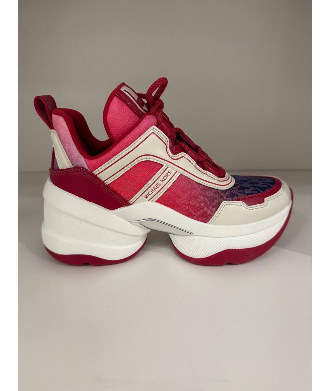 MICHAEL KORS Розовые кроссовки, фото 2