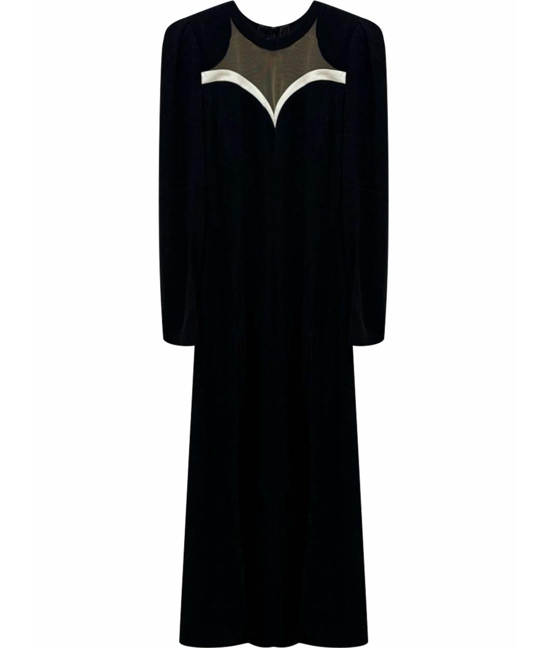 ULYANA SERGEENKO Черное повседневное платье, фото 1