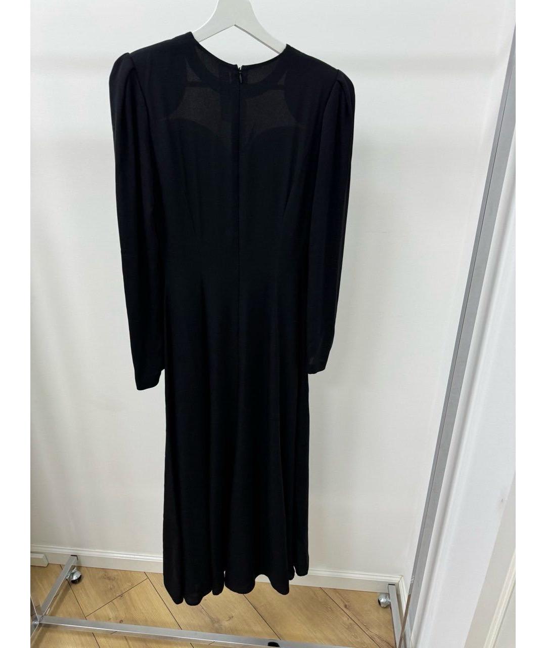 ULYANA SERGEENKO Черное повседневное платье, фото 7