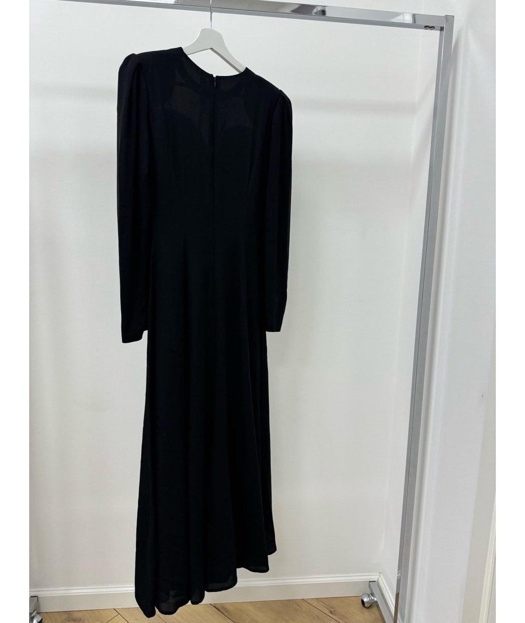 ULYANA SERGEENKO Черное повседневное платье, фото 6