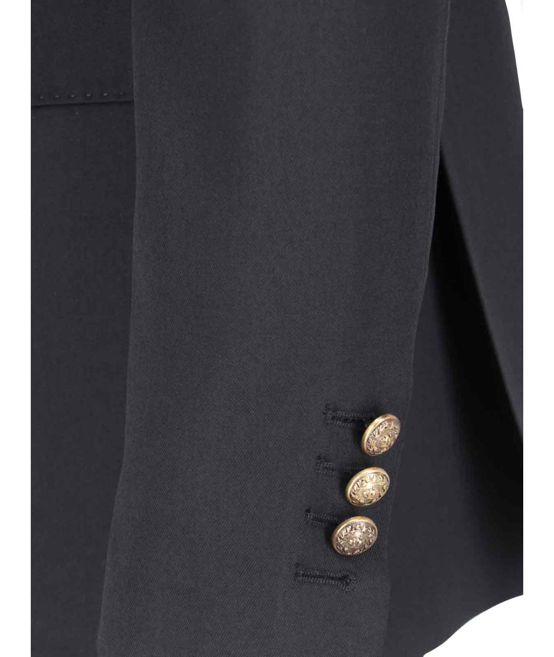 GOLDEN GOOSE DELUXE BRAND Черный шерстяной жакет/пиджак, фото 3