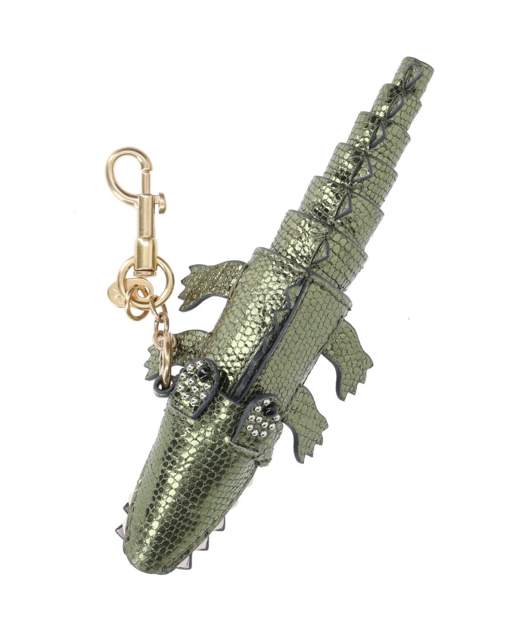 ANYA HINDMARCH Зеленый брелок, фото 4