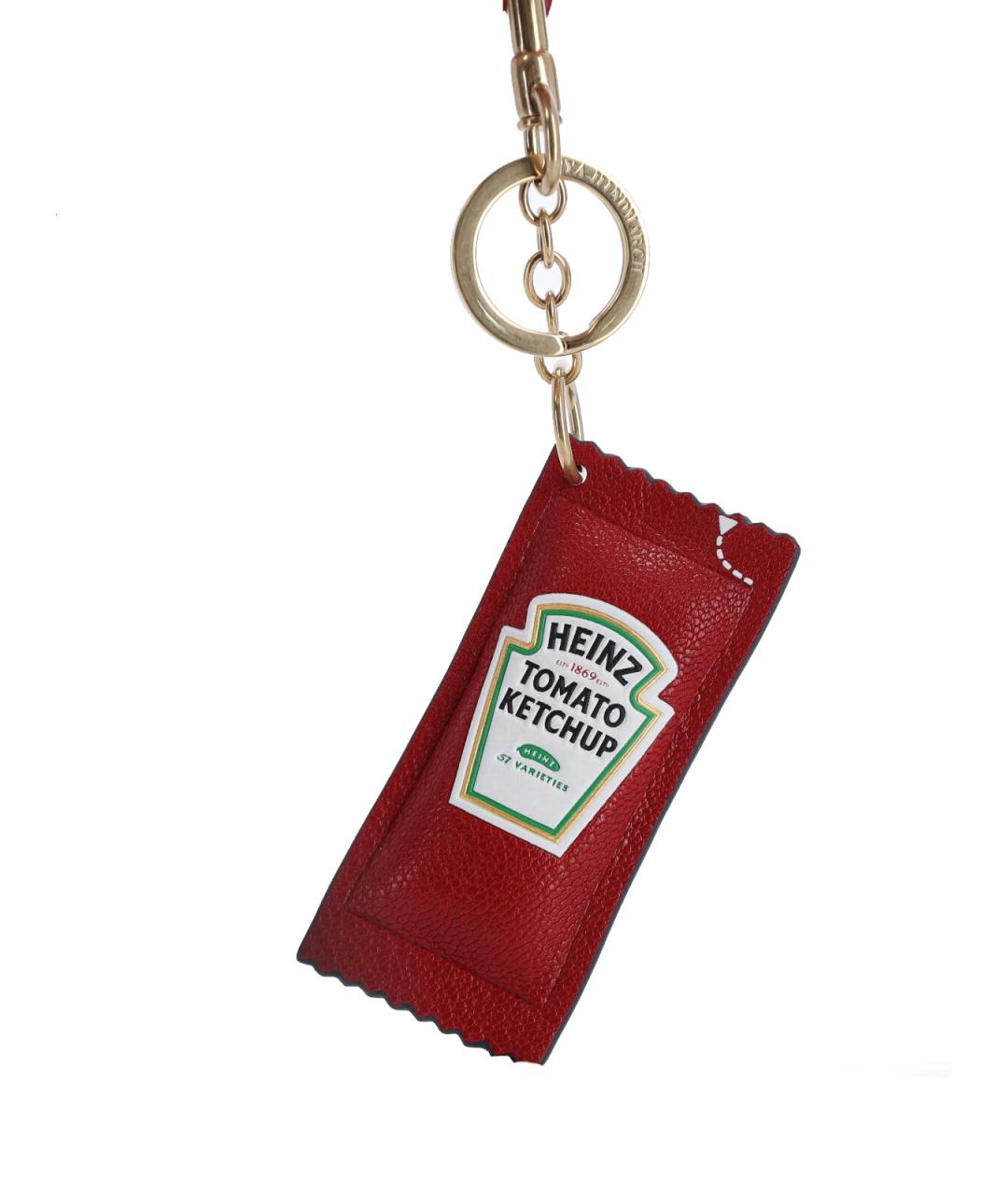 ANYA HINDMARCH Красный брелок, фото 3