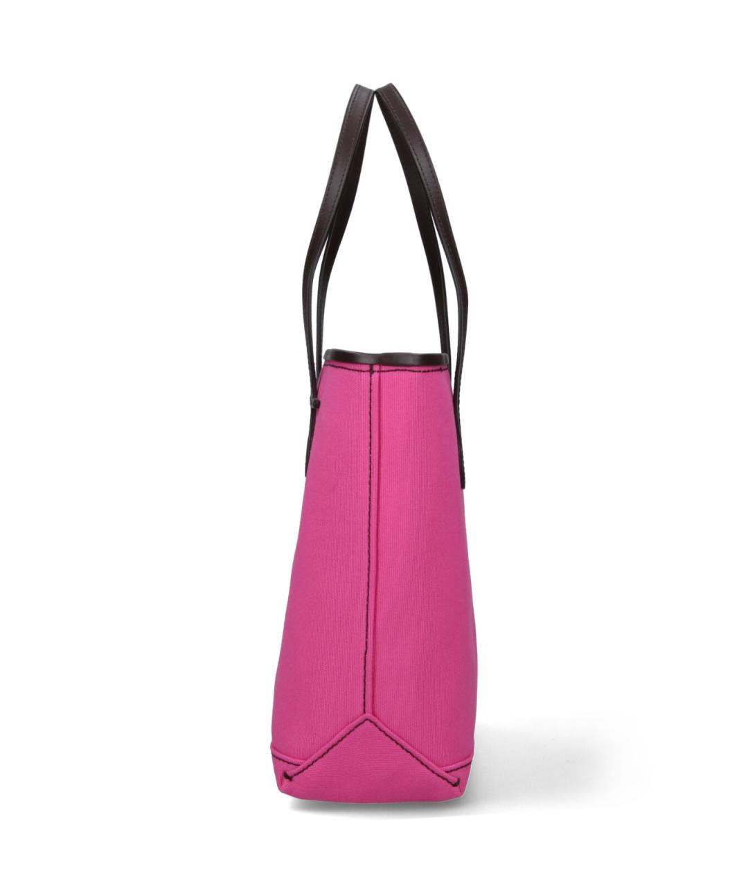 J.W.ANDERSON Розовая тканевая сумка тоут, фото 5