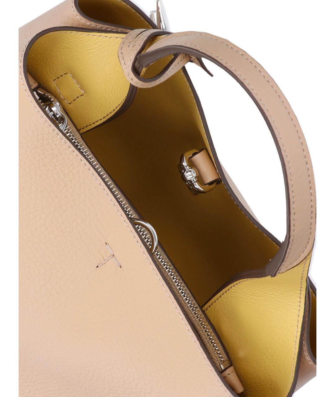 TOD'S Бежевая сумка тоут, фото 4