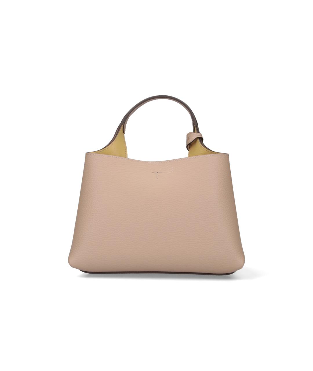 TOD'S Бежевая сумка тоут, фото 3