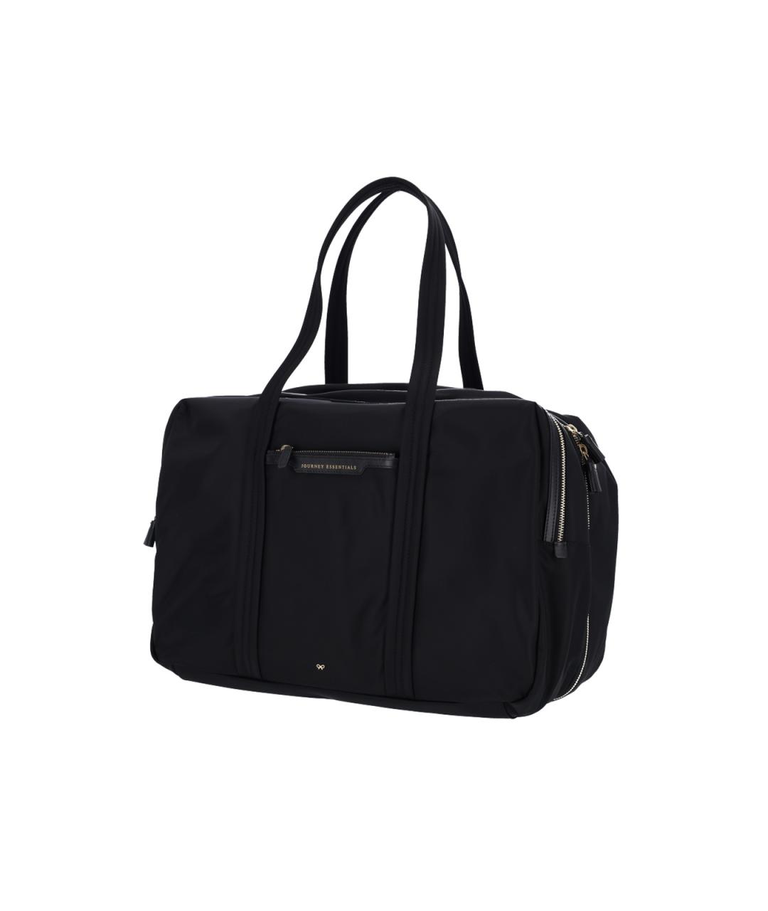 ANYA HINDMARCH Черная синтетическая дорожная/спортивная сумка, фото 2