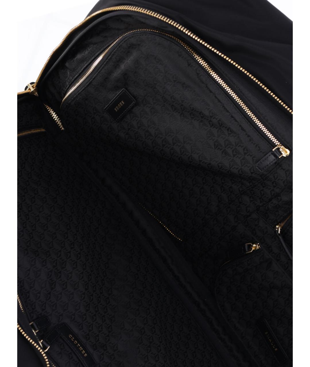 ANYA HINDMARCH Черная синтетическая дорожная/спортивная сумка, фото 4