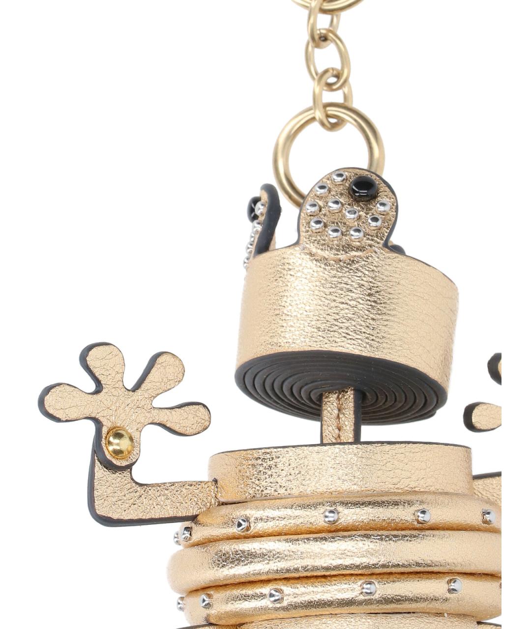 ANYA HINDMARCH Золотой брелок, фото 3