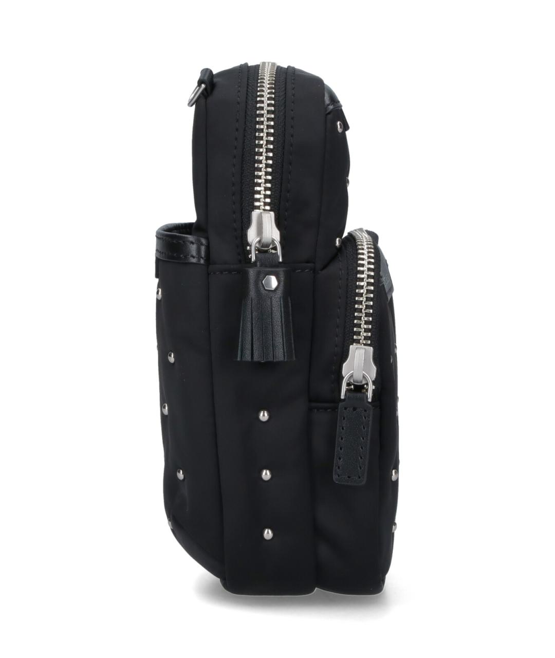 ANYA HINDMARCH Черная синтетическая сумка через плечо, фото 5