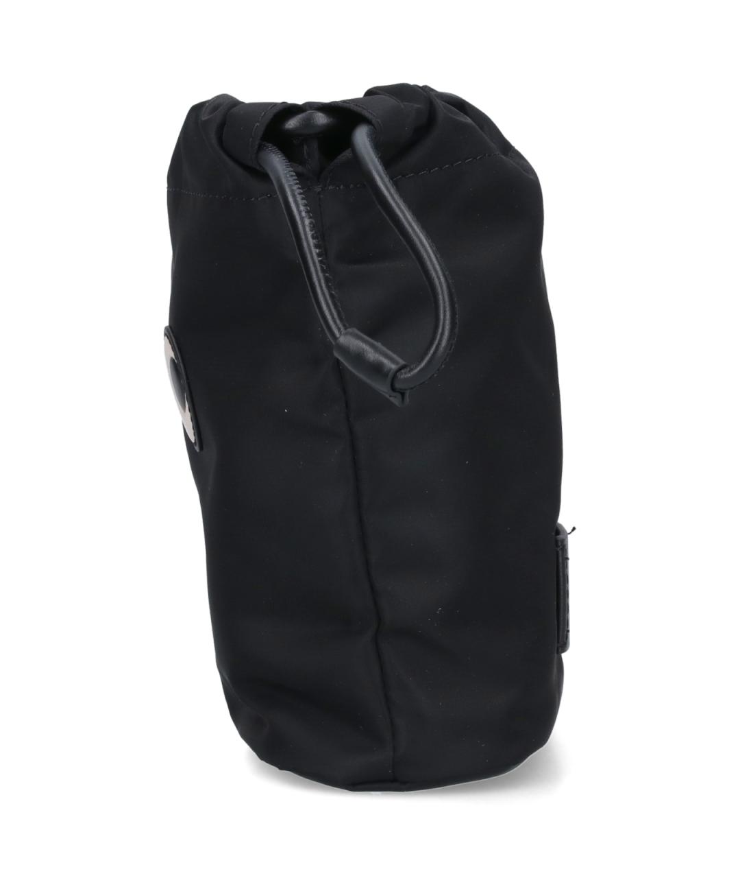 ANYA HINDMARCH Черная синтетическая сумка с короткими ручками, фото 5