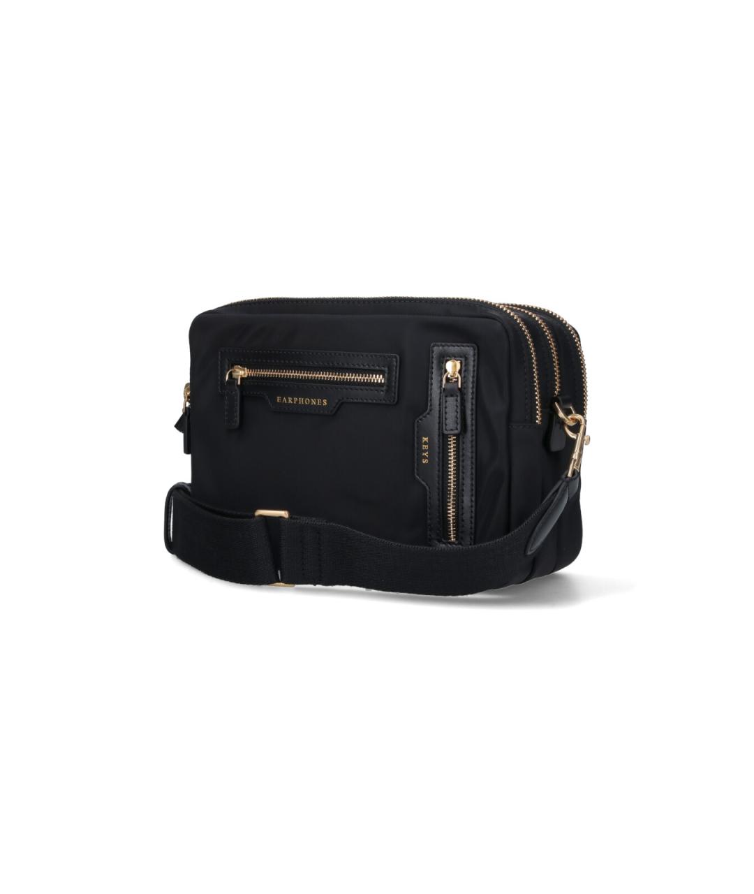 ANYA HINDMARCH Черная сумка через плечо, фото 2