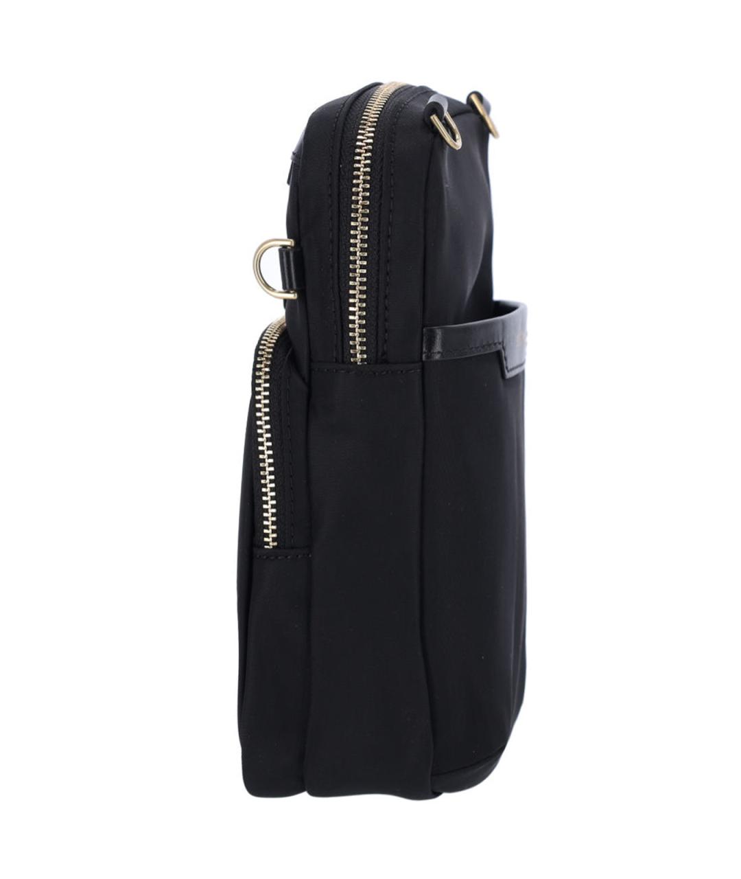 ANYA HINDMARCH Черная синтетическая сумка через плечо, фото 5