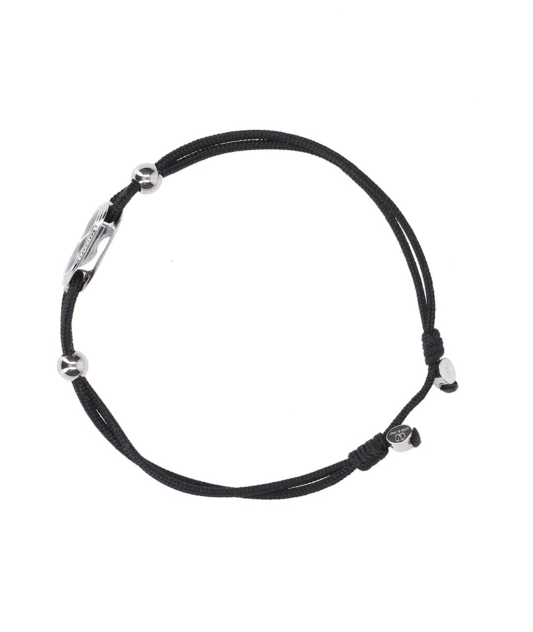 VALENTINO Черный браслет, фото 3