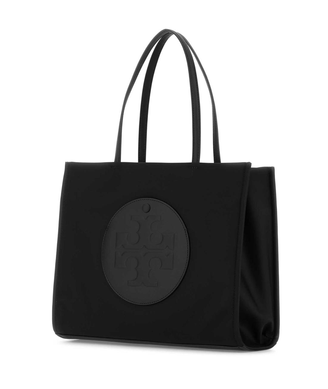 TORY BURCH Черная синтетическая сумка тоут, фото 2