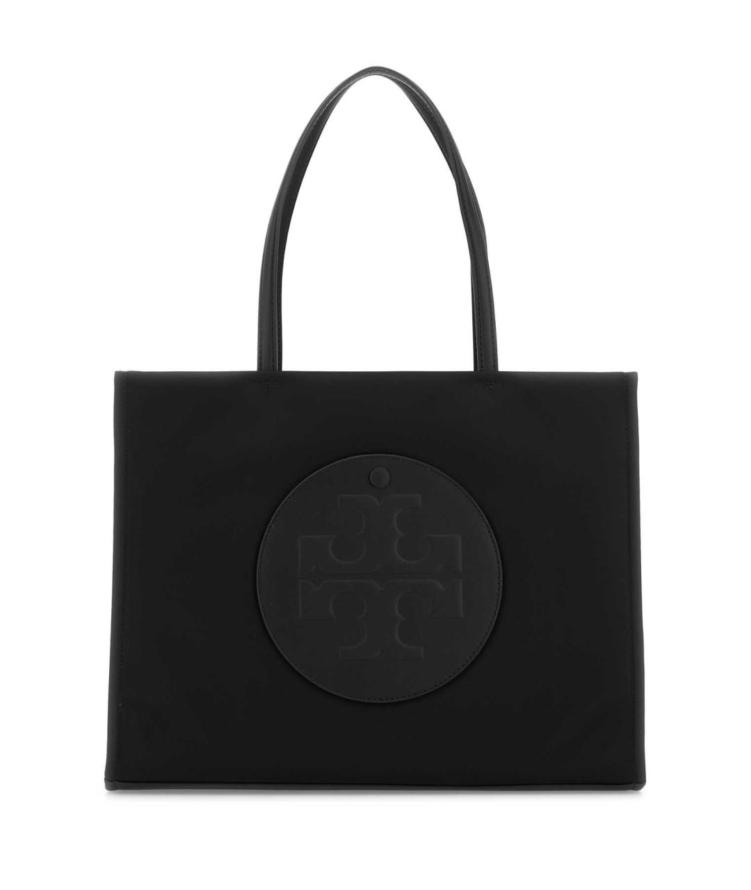 TORY BURCH Черная синтетическая сумка тоут, фото 1