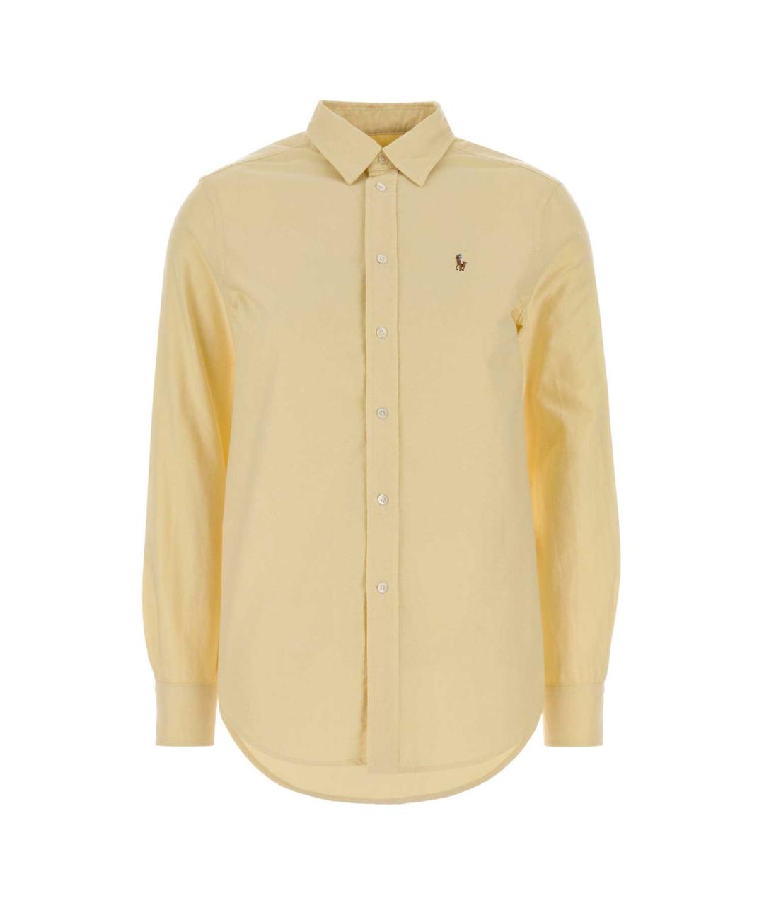 POLO RALPH LAUREN Желтая хлопковая рубашка, фото 1