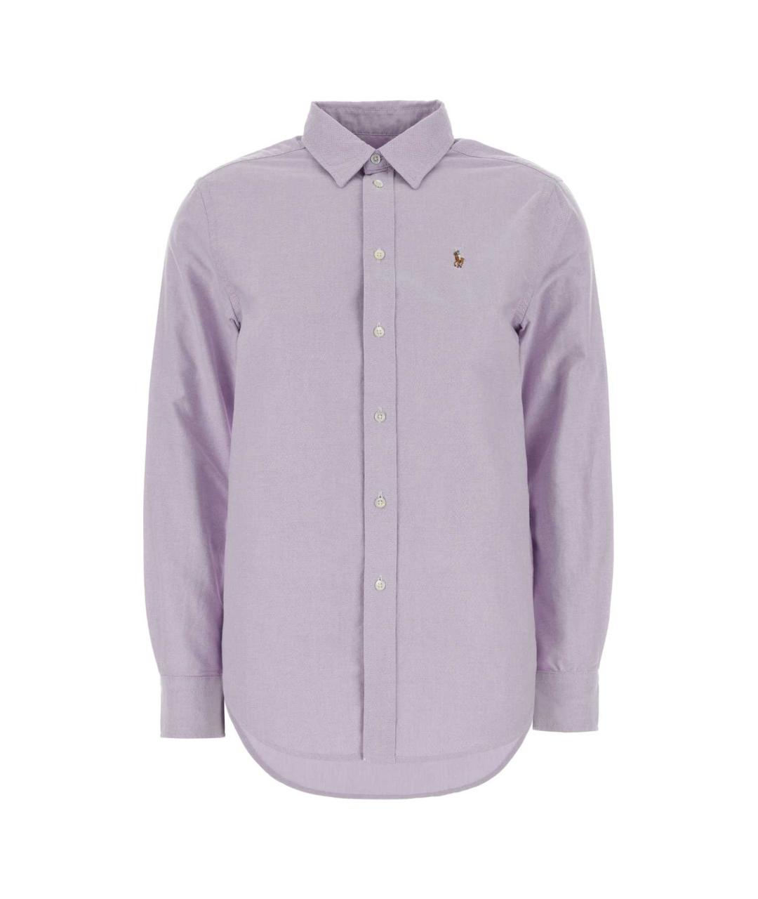 POLO RALPH LAUREN Фиолетовая хлопковая рубашка, фото 1