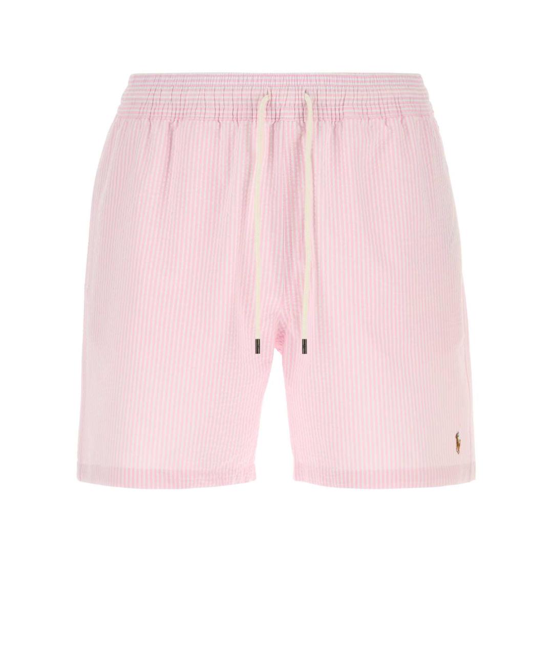 POLO RALPH LAUREN Розовые полиэстеровые плавки, фото 1