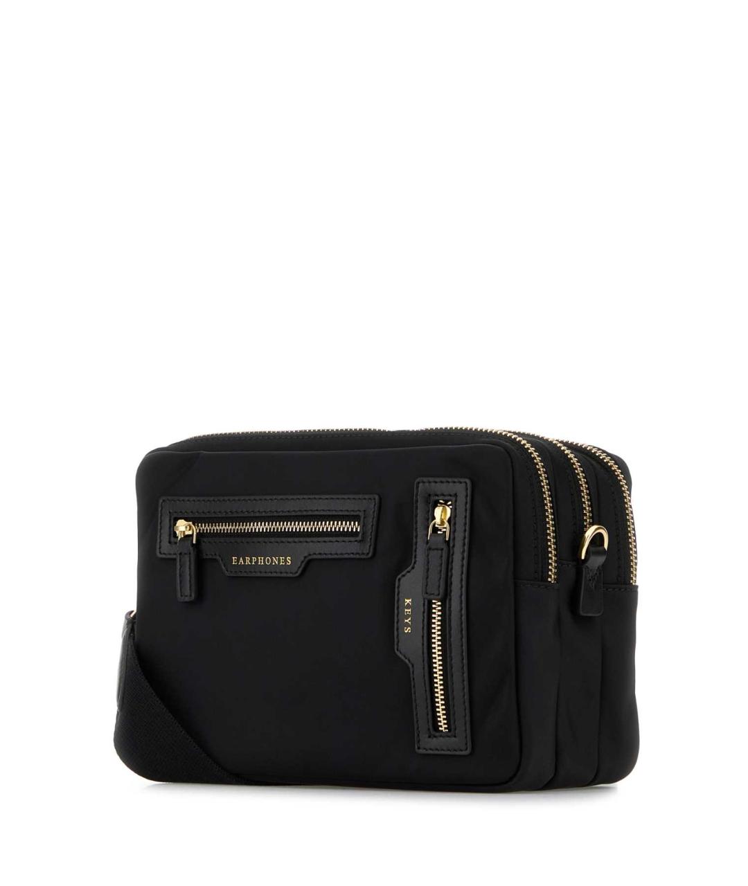 ANYA HINDMARCH Черная сумка через плечо, фото 2