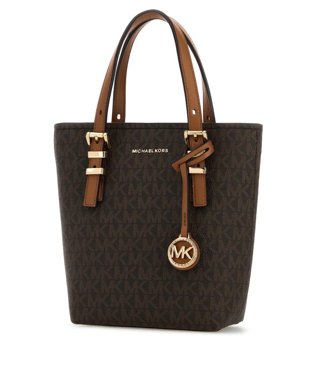 MICHAEL KORS Коричневая сумка тоут, фото 2