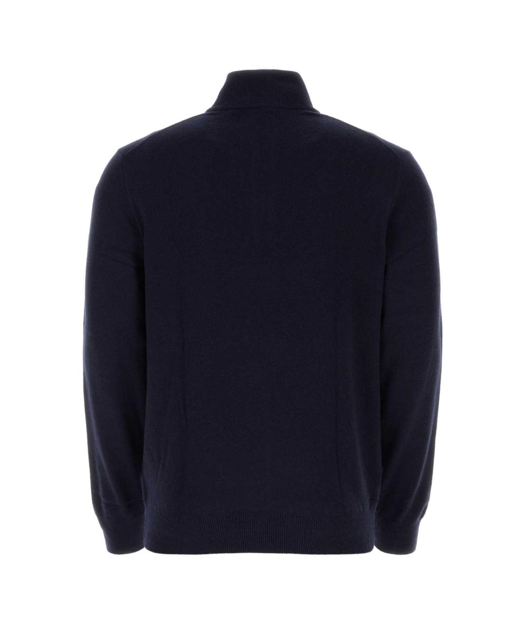 POLO RALPH LAUREN Темно-синий шерстяной джемпер / свитер, фото 2