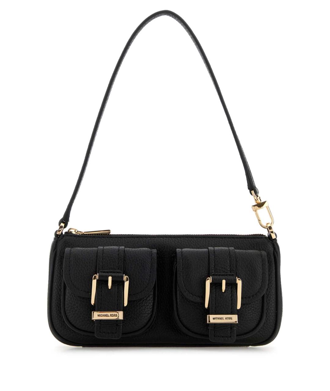 MICHAEL KORS Черная тканевая сумка через плечо, фото 1