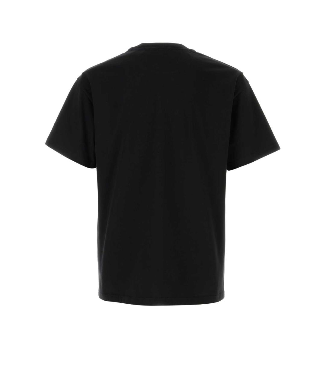 GIVENCHY Черная хлопковая футболка, фото 2