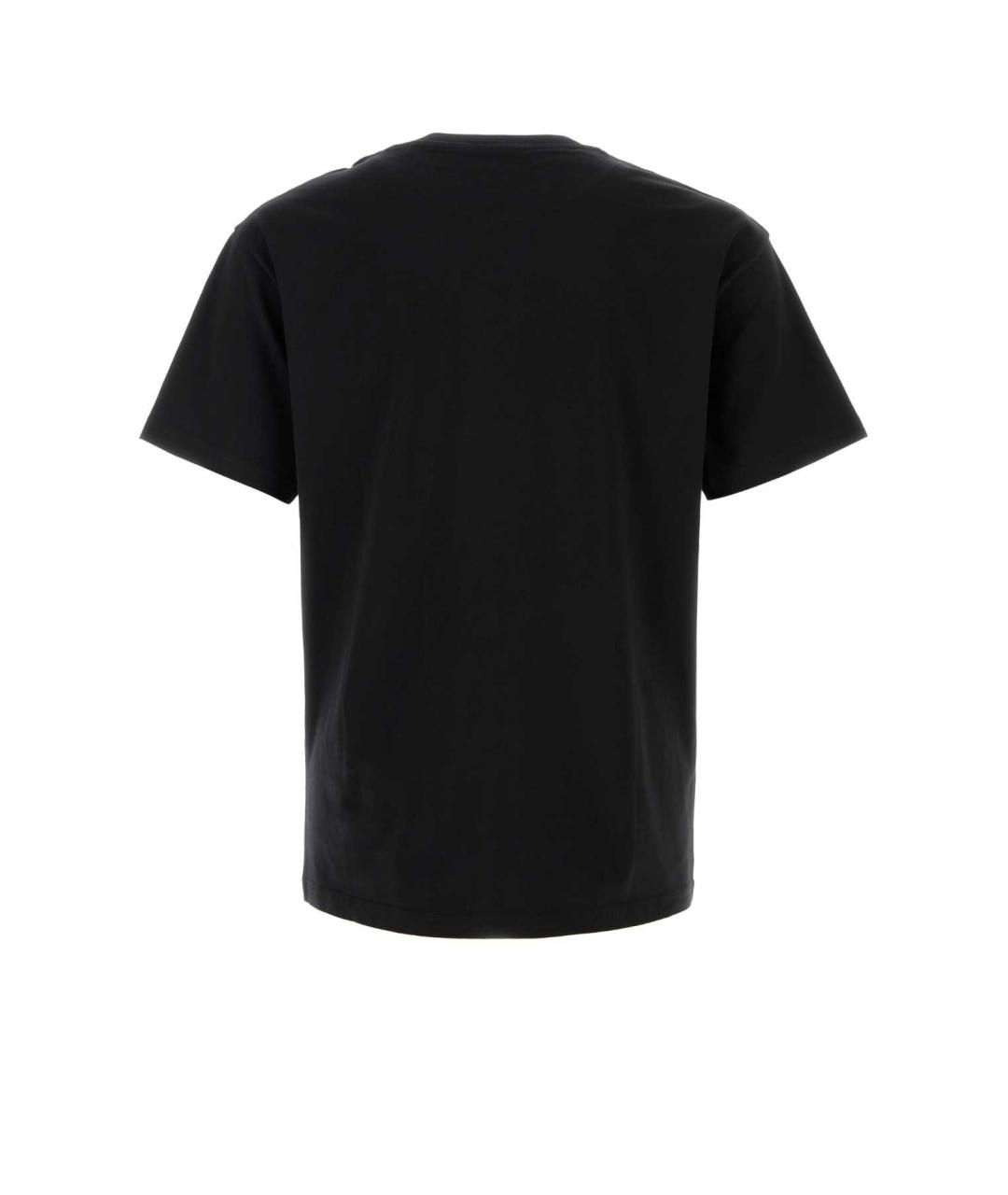 GIVENCHY Черная хлопковая футболка, фото 2