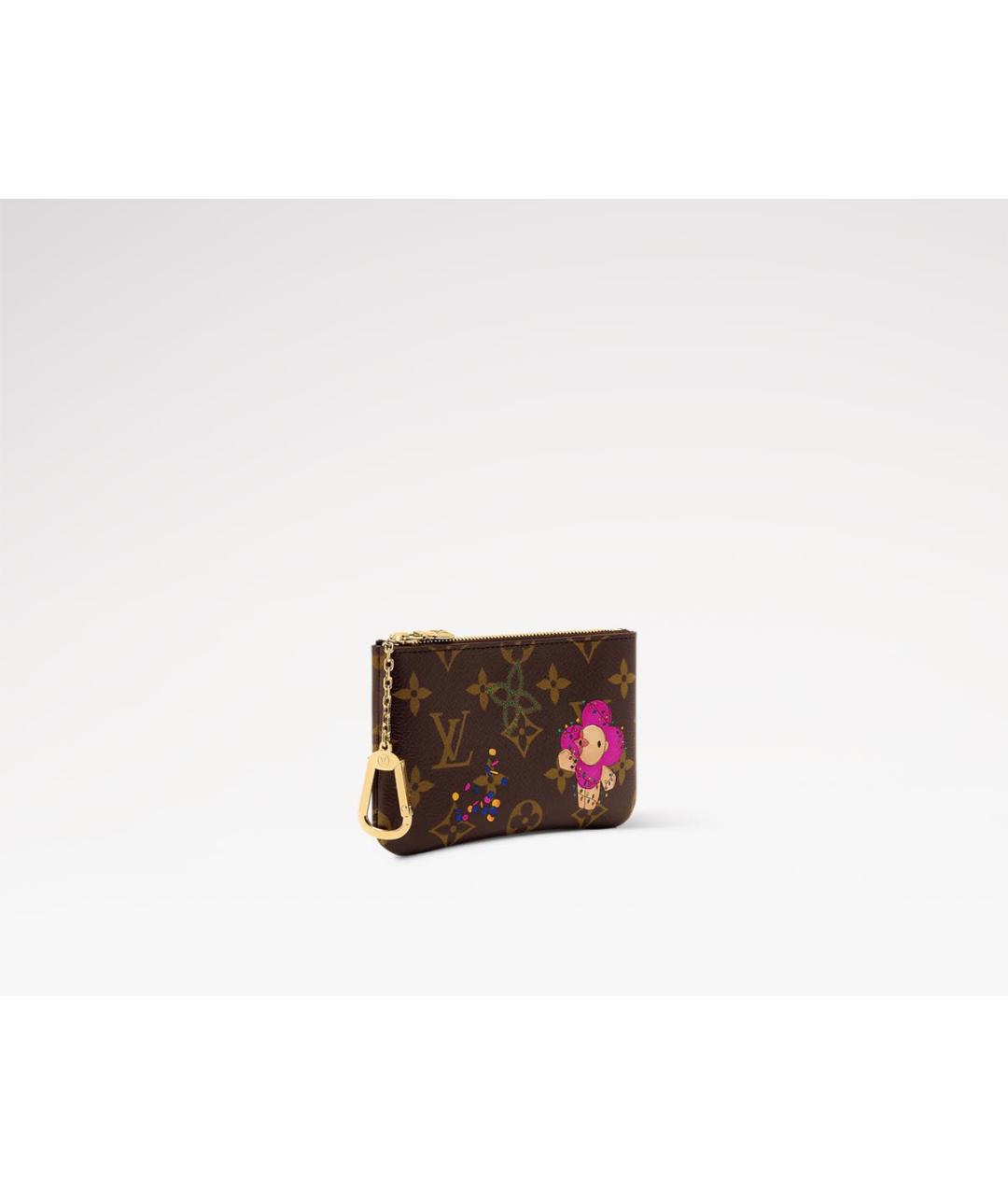 LOUIS VUITTON Коричневая ключница, фото 2