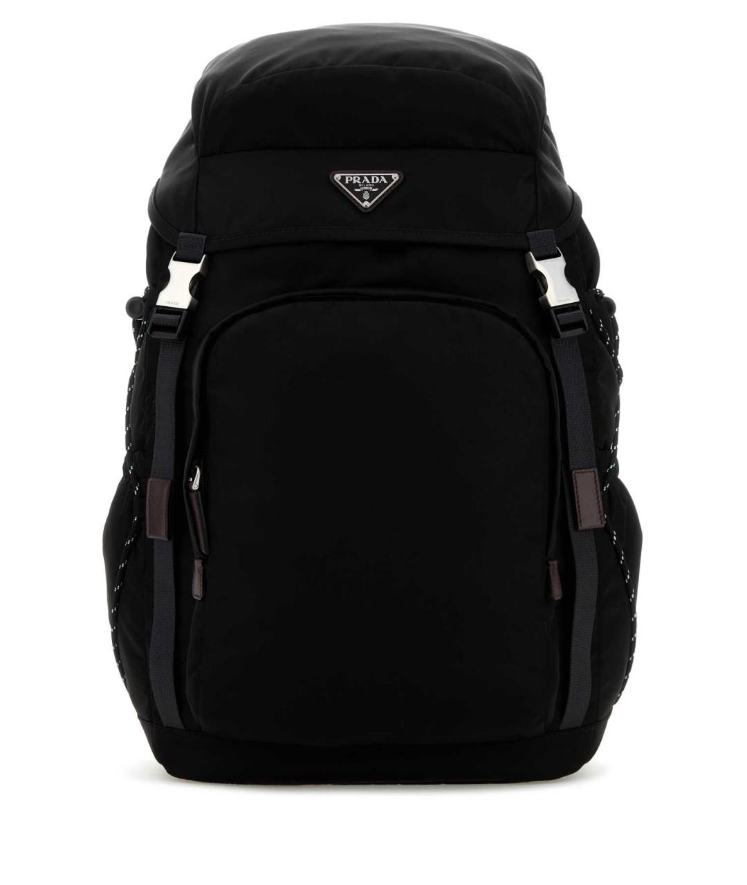 PRADA Черный синтетический рюкзак, фото 1
