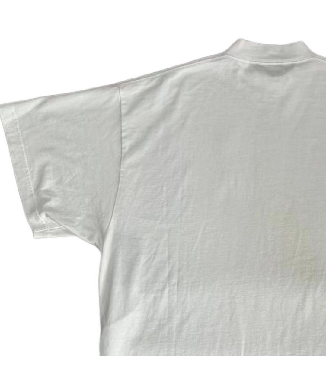 BALENCIAGA Белая футболка, фото 5
