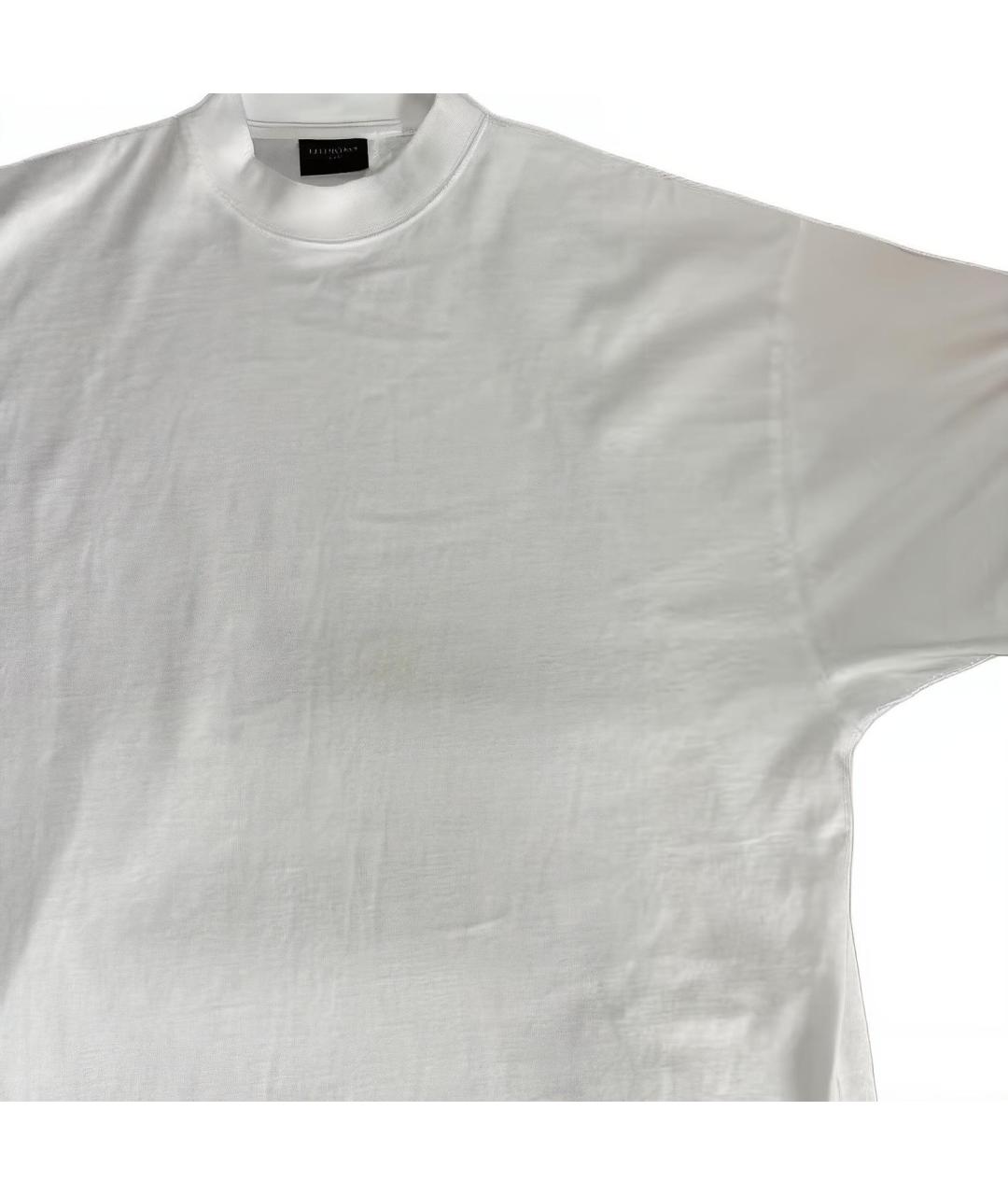 BALENCIAGA Белая футболка, фото 4