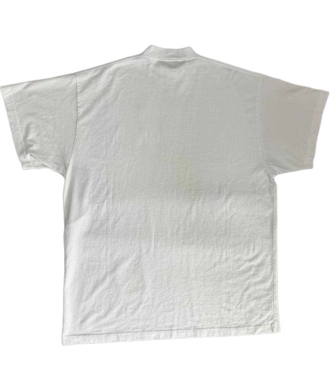 BALENCIAGA Белая футболка, фото 2