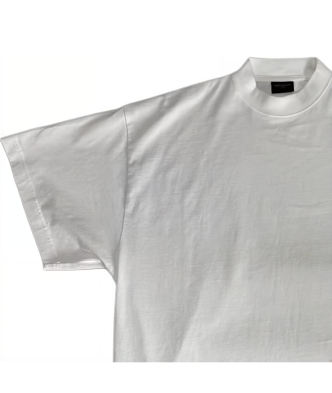 BALENCIAGA Белая футболка, фото 3