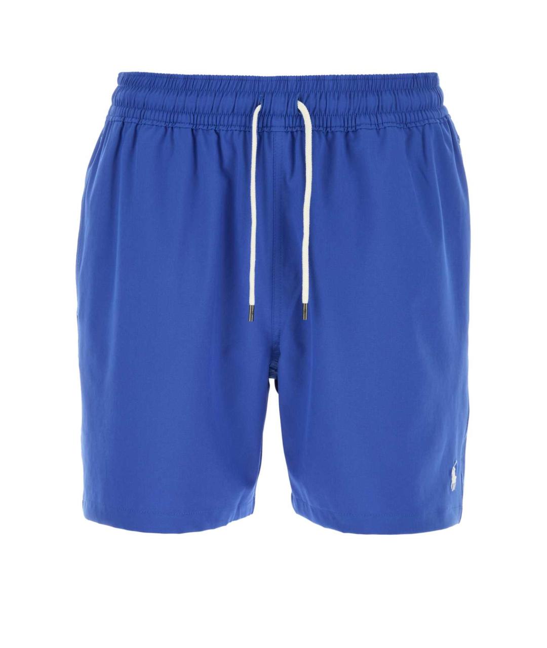 POLO RALPH LAUREN Синие полиэстеровые плавки, фото 1