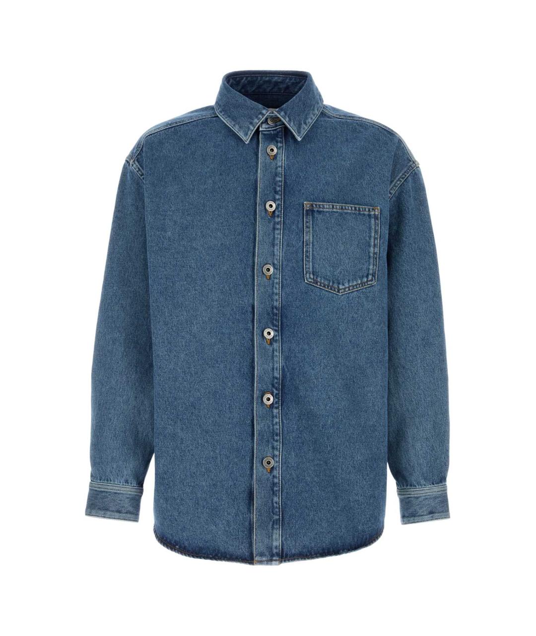 LOEWE Синяя хлопковая куртка, фото 1