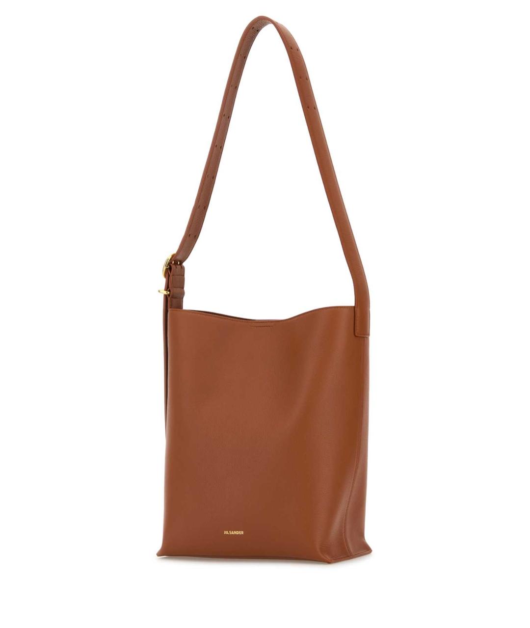 JIL SANDER Коричневая сумка тоут, фото 2