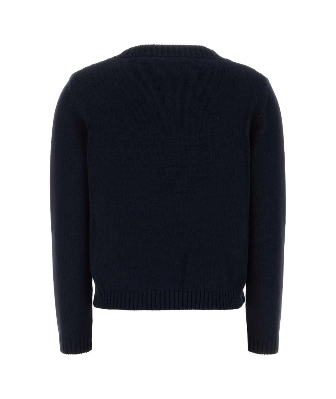 WEEKEND MAX MARA Синий хлопковый джемпер / свитер, фото 2