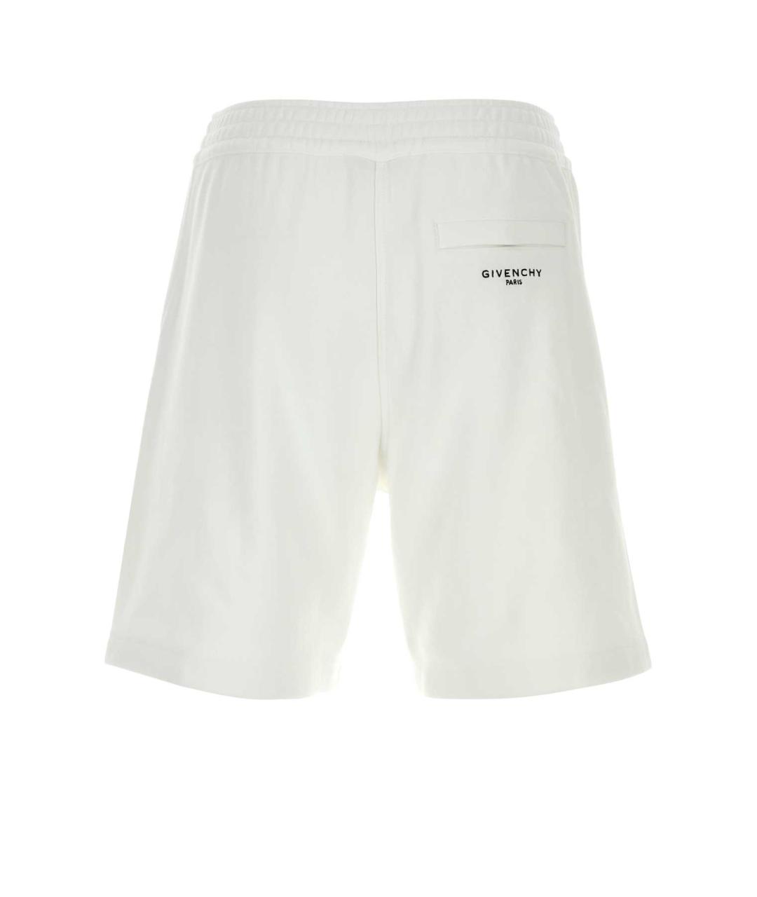 GIVENCHY Белые хлопковые шорты, фото 2