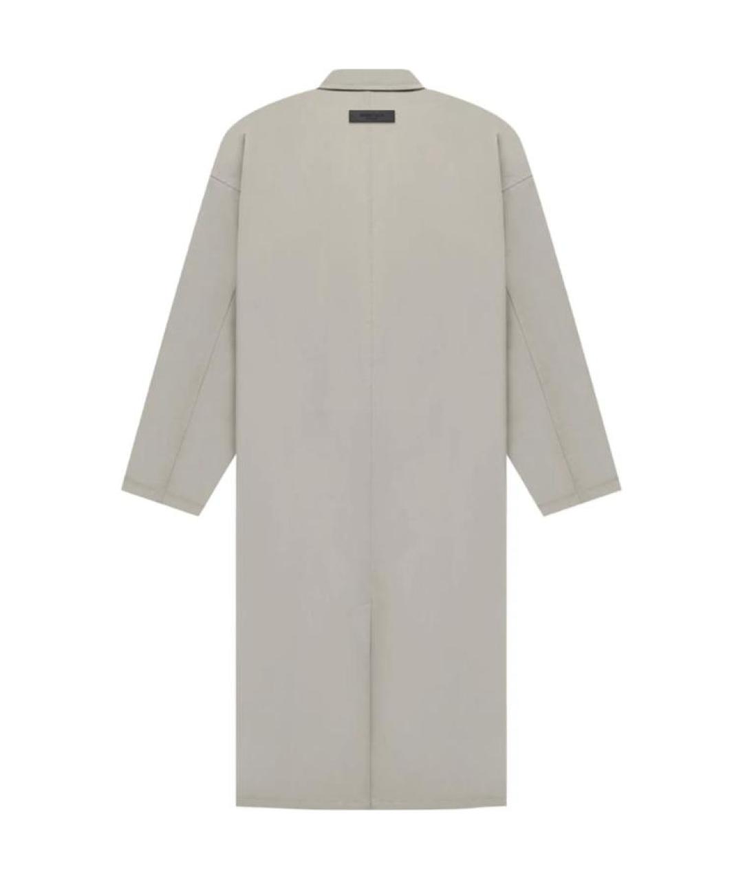 FEAR OF GOD ESSENTIALS Серое пальто, фото 2