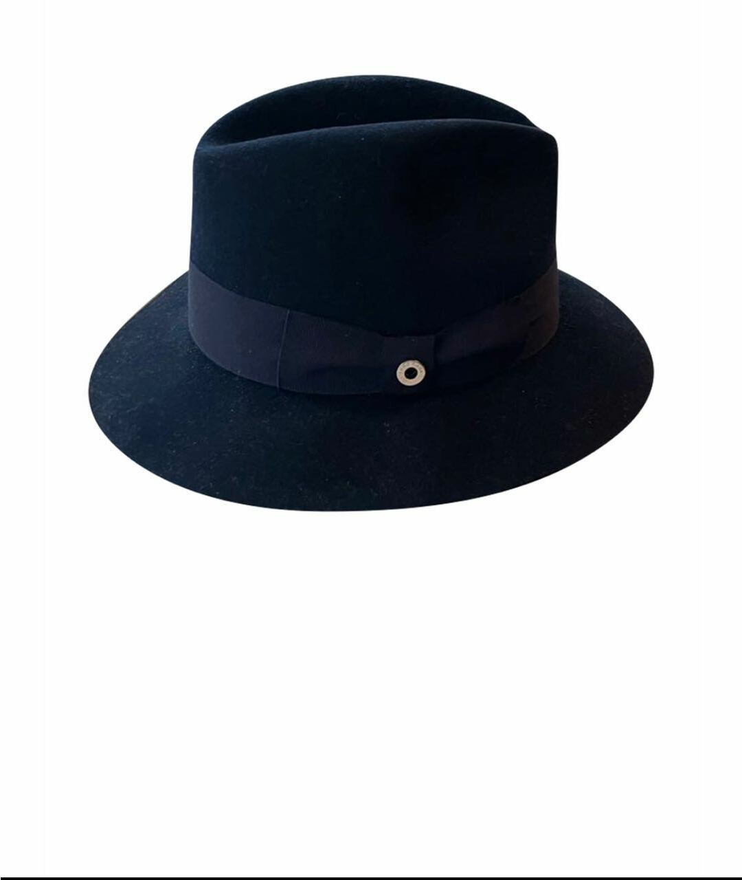 LORO PIANA Темно-синяя шляпа, фото 5